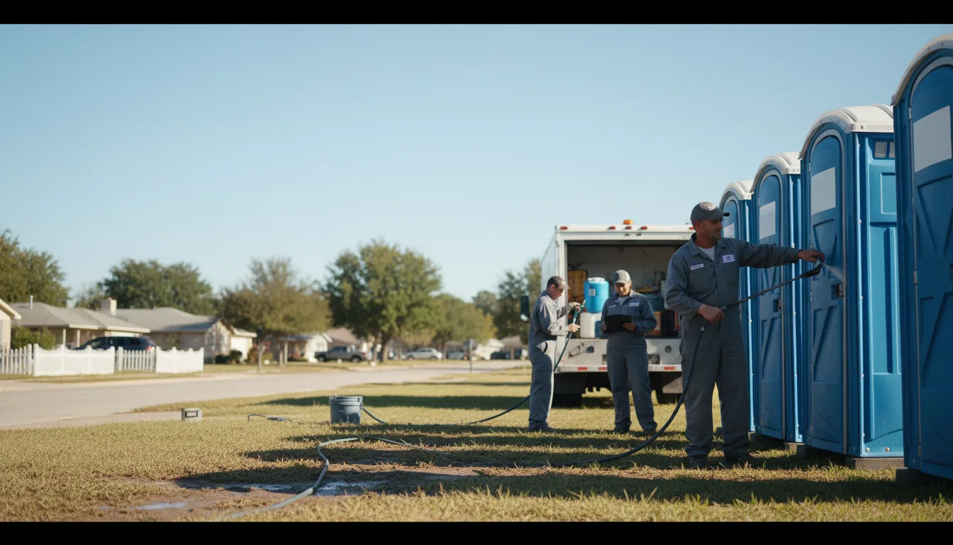 Long-Term Portable Toilet Rental in Hope Mills, NC near me